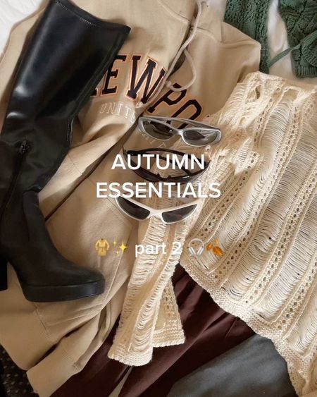 autumn essentials, part 2 🧥🍂
fall fashion, capsule wardrobe, wardrobe basics, layering pieces, autumn fashion trends.

#LTKSeasonal #LTKfit #LTKunder100