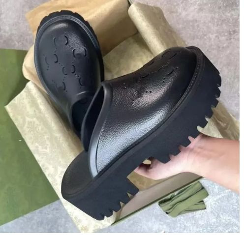 luxury slippers brand designers Women Ladies Hollow Platform Sandals made of transparent material... | DHGate