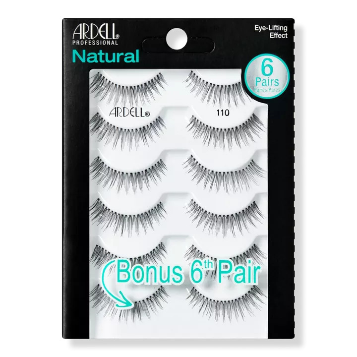 Natural #110 Black False Eyelashes Multipack | Ulta
