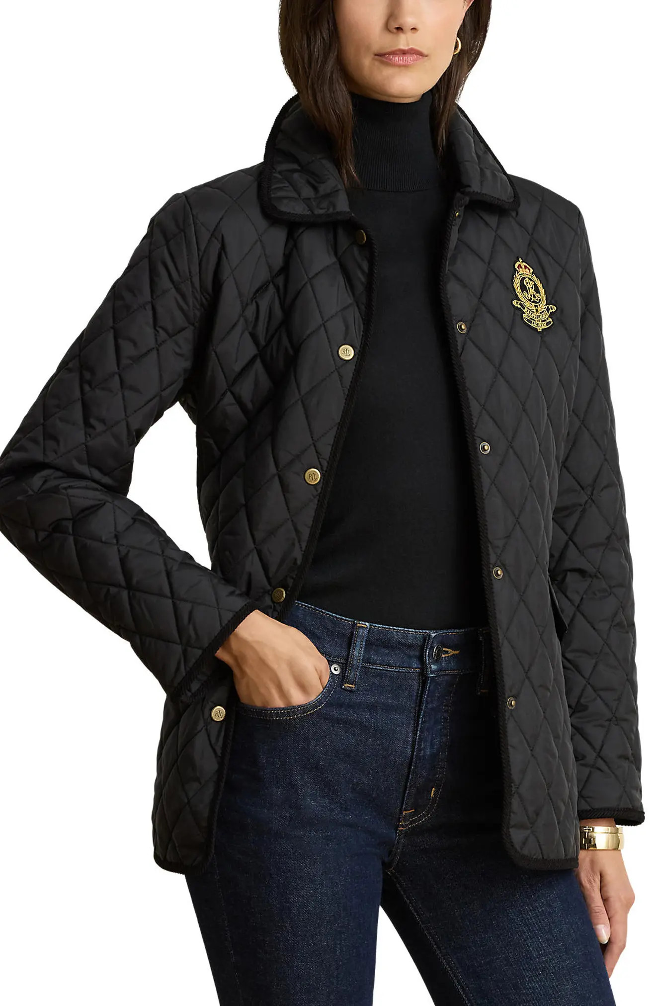 Butterpile Crest Quilted Jacket (Women) | Nordstrom | Nordstrom