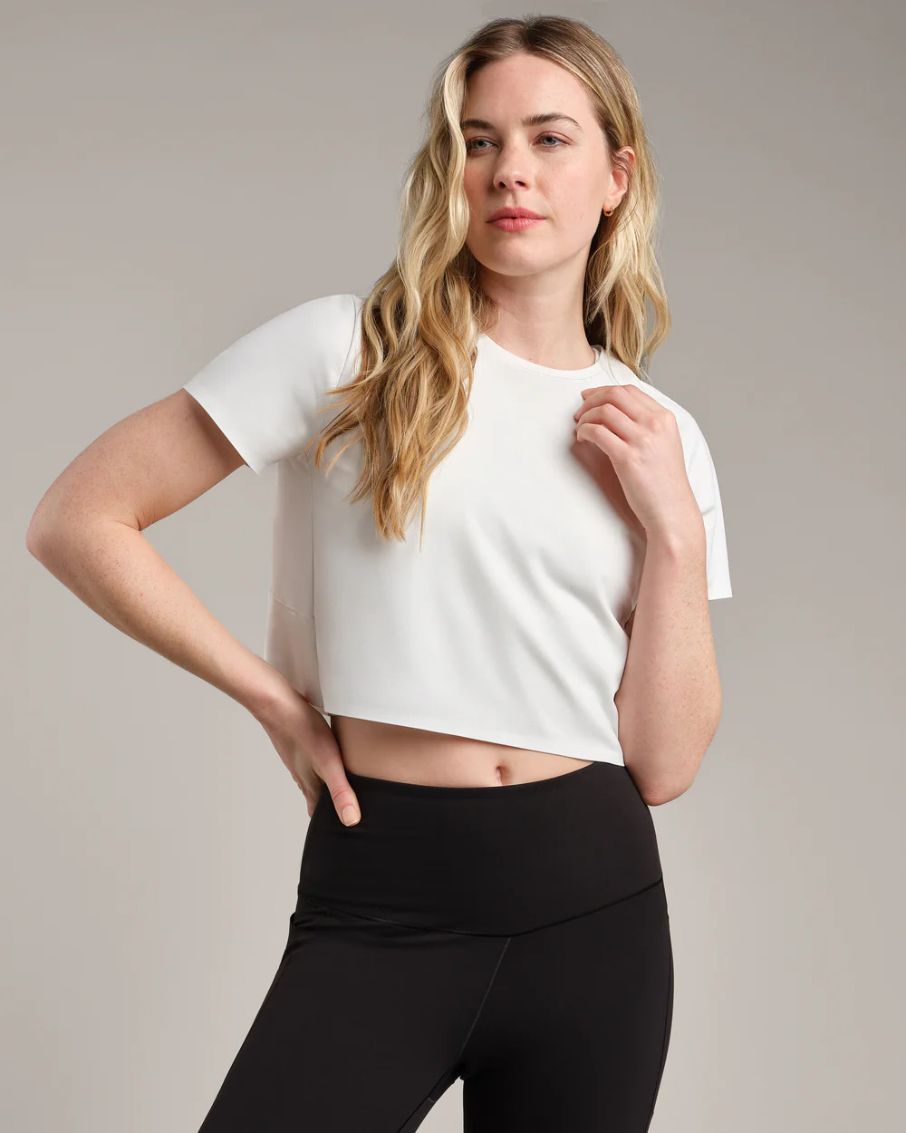 Serene Cropped Tee | Rhone Apparel | Rhone
