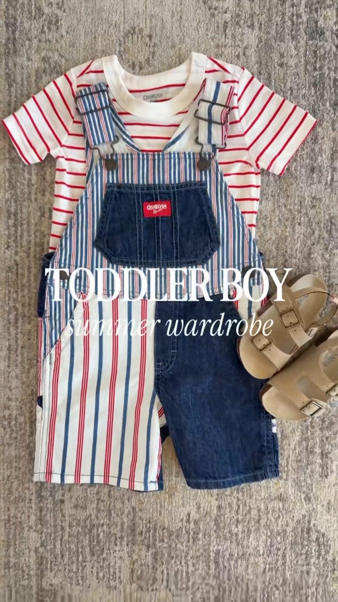 This summer haul from Carters is so cute! 🇺🇸☀️ @Carters #carters #carterspartner @oshkoshkids