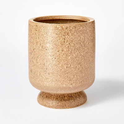 Small Footed Camel Ceramic Vase - Threshold™ designed with Studio McGee | Target