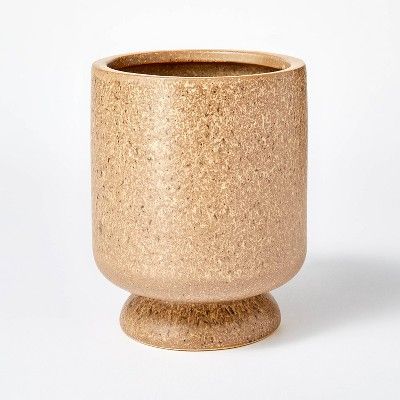 Small Footed Camel Ceramic Vase - Threshold™ designed with Studio McGee | Target