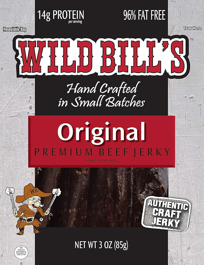 Wild Bill's Hickory Smoked Beef Jerky 3 Ounce Pack (3 count) | Amazon (US)