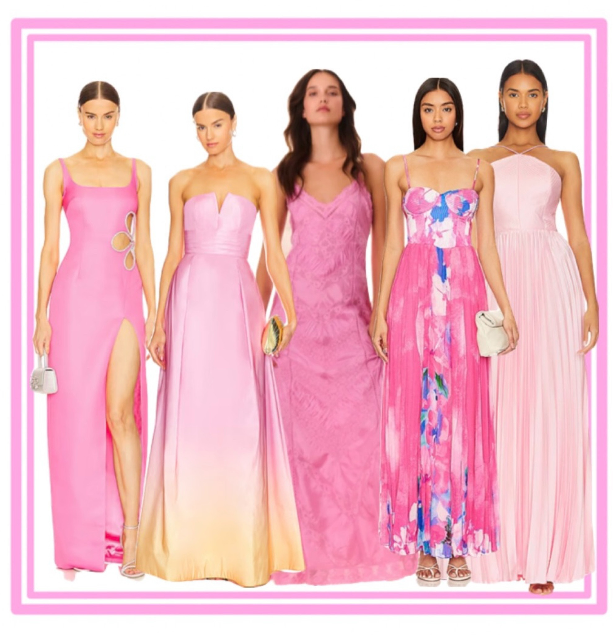 Prom in Pink 💖💐🎀👛

#LTKStyleTip