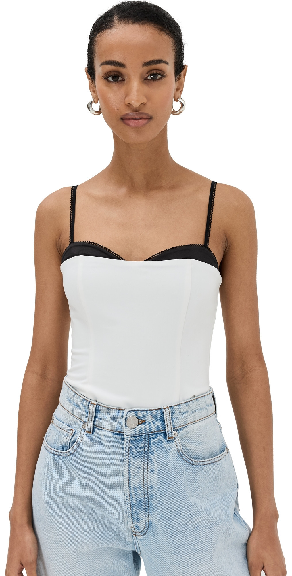 Reformation Melanie Top Ivory 12 | Shopbop