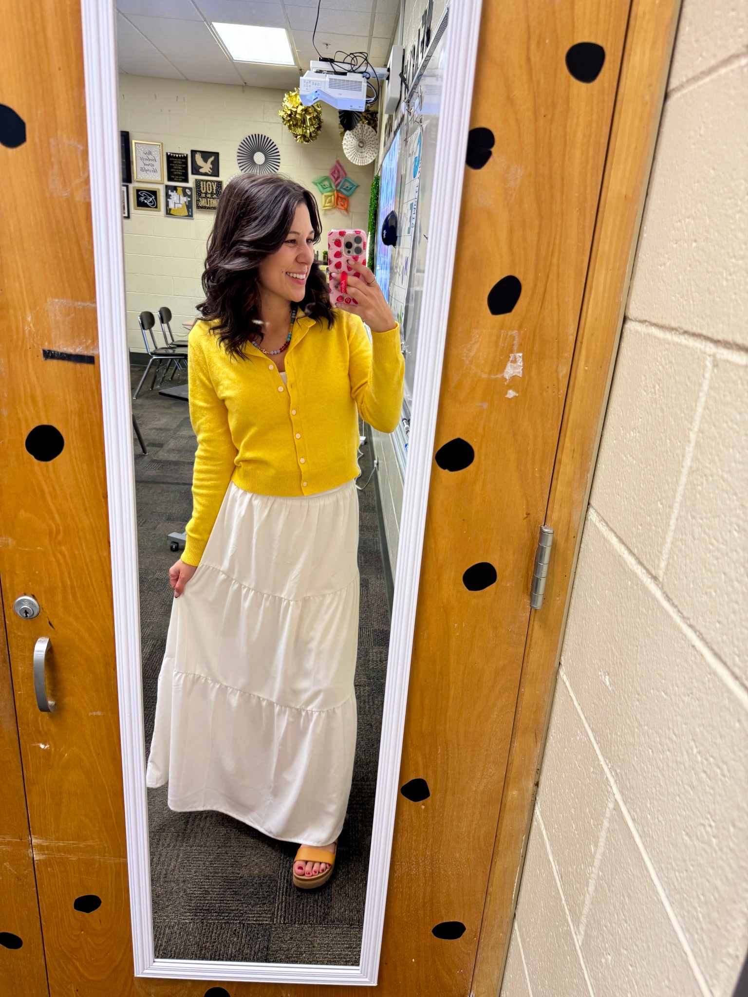 Spring outfit in the fall? This is the ultimate affordable teacher fit with pieces from Old Navy and Amazon! #teacher #teacheroutfit 

#LTKStyleTip #LTKFindsUnder50 #LTKWorkwear