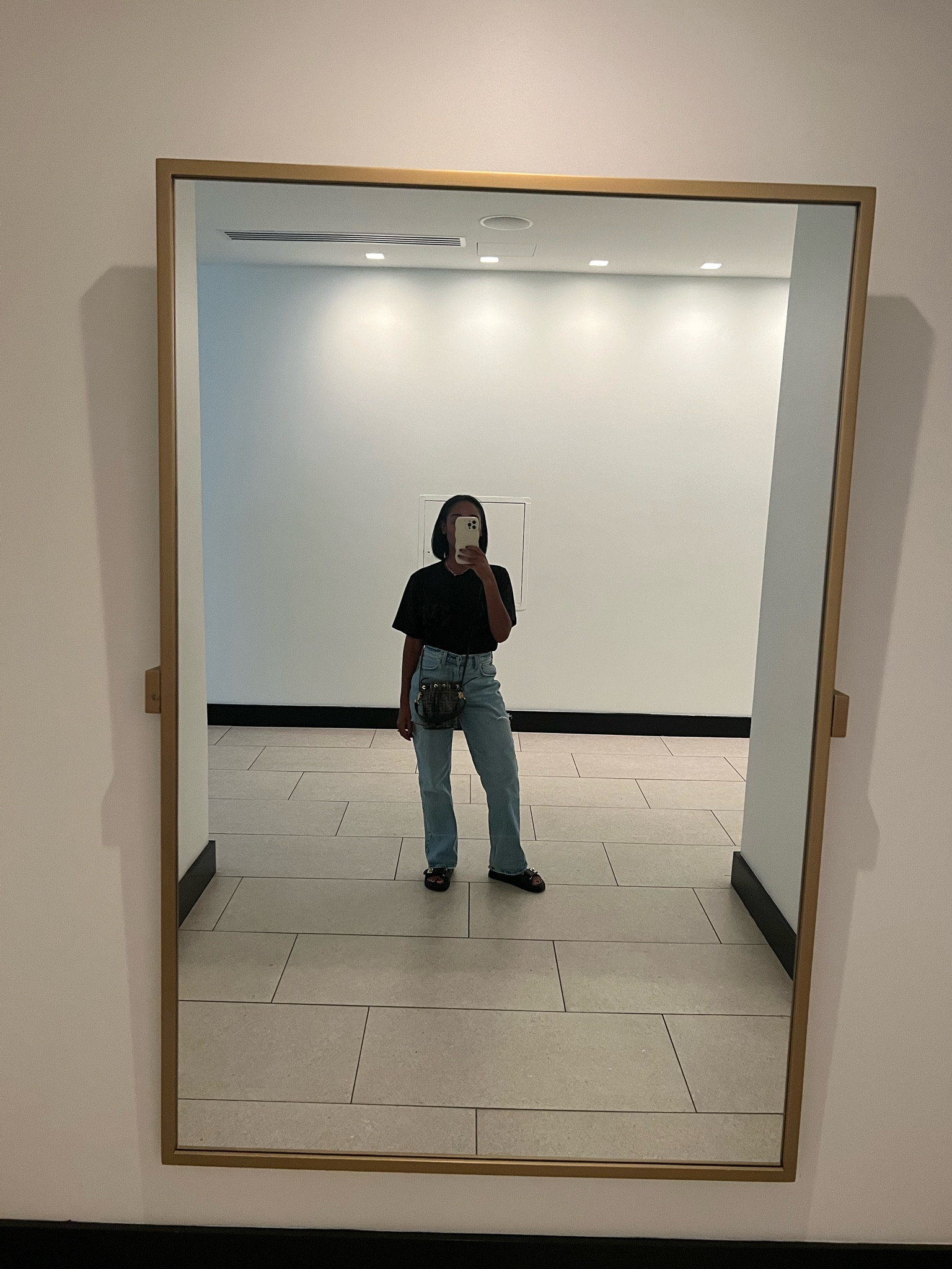 Baggy jeans, black crewneck, sandals 

#LTKfindsunder50 #LTKstyletip #LTKshoecrush