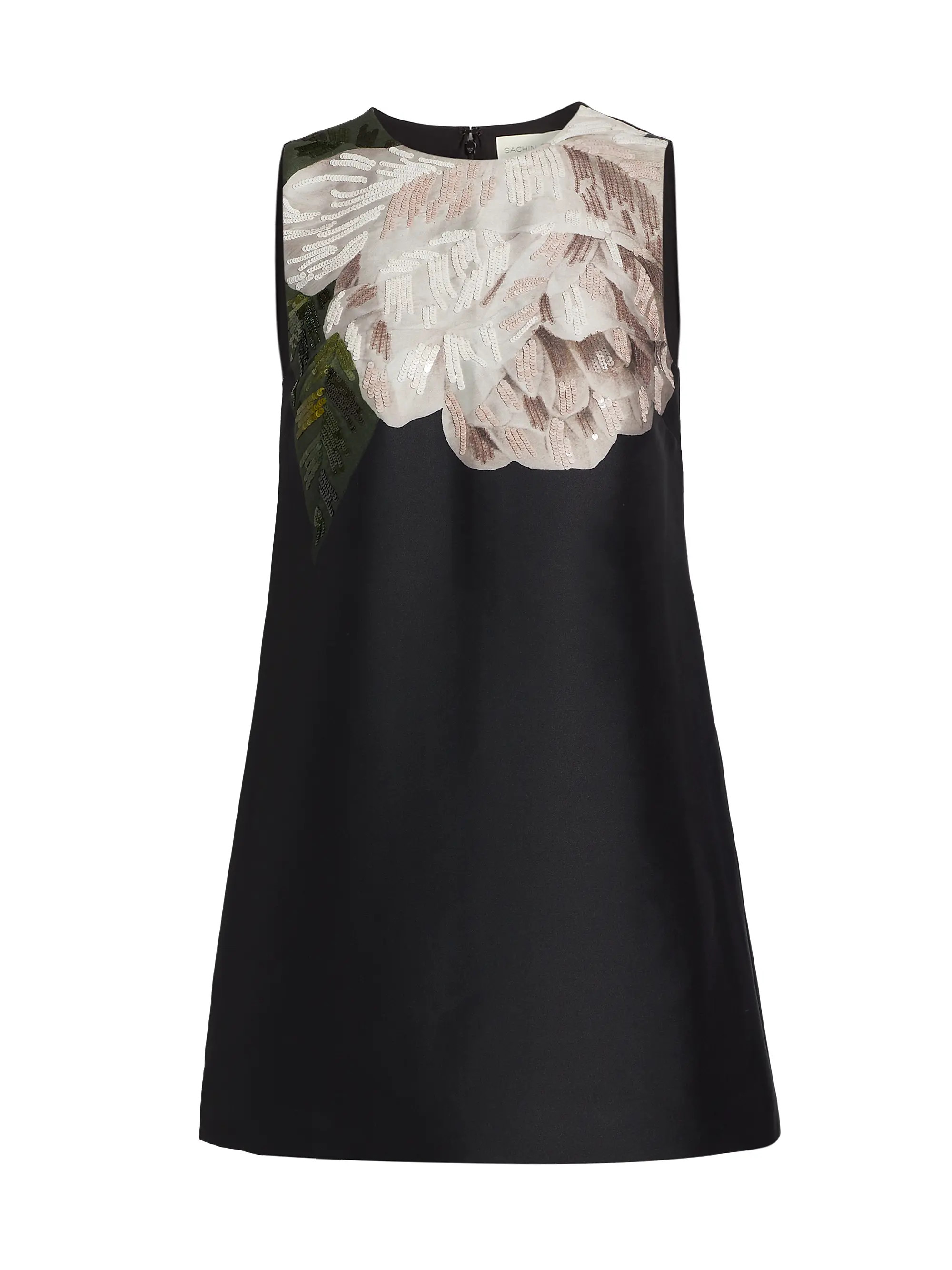 Uma Floral A-Line Minidress | Saks Fifth Avenue