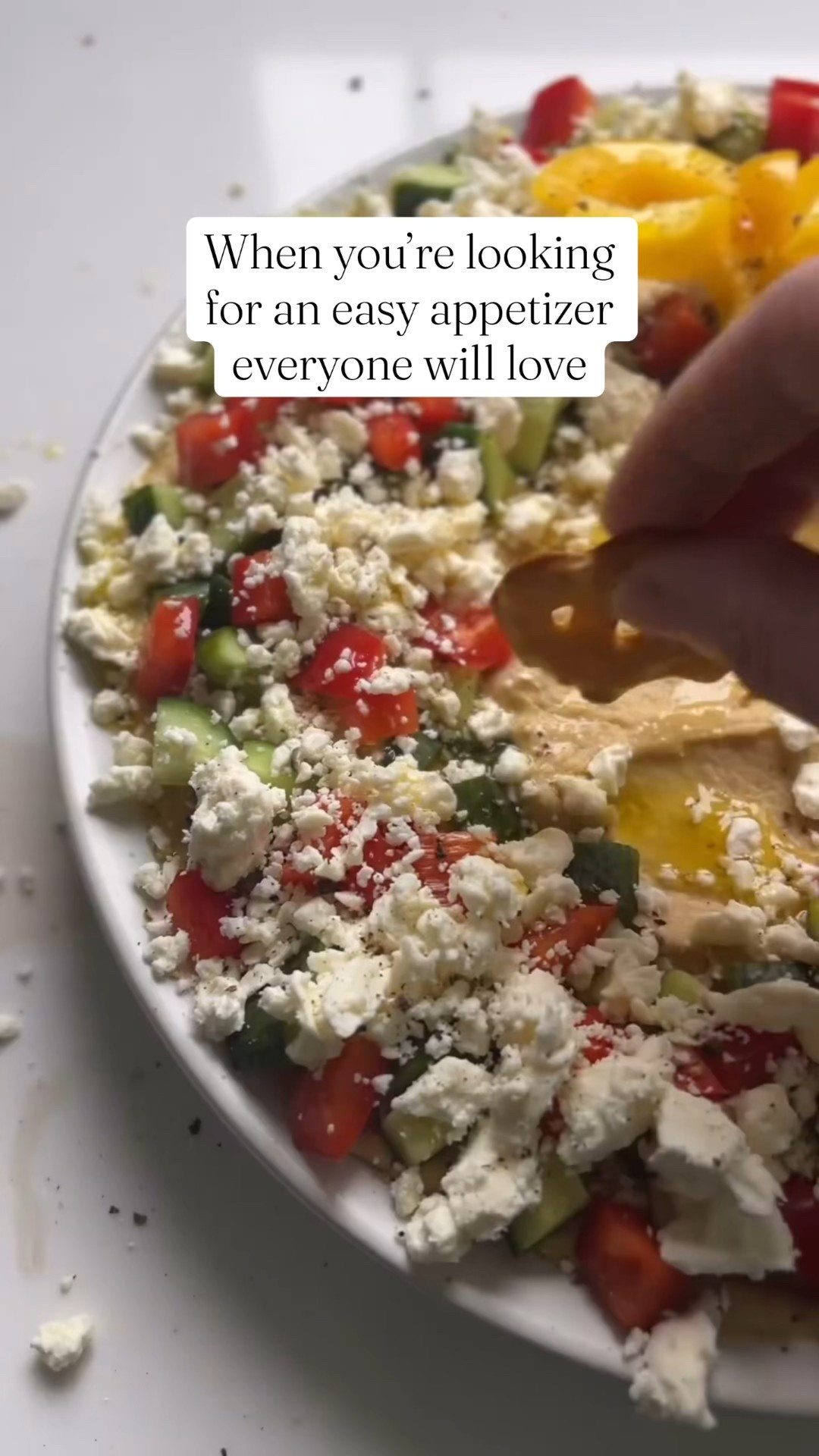 Easy appetizer idea everyone will love. The loaded hummus is my go-to for every gathering and the one thing I’m always asked to make again. 

It’s fully customizable, quick, easy and delicious. Just what you need this holiday season.

What are you topping yours with? 

#LTKHoliday #LTKParties #LTKHome