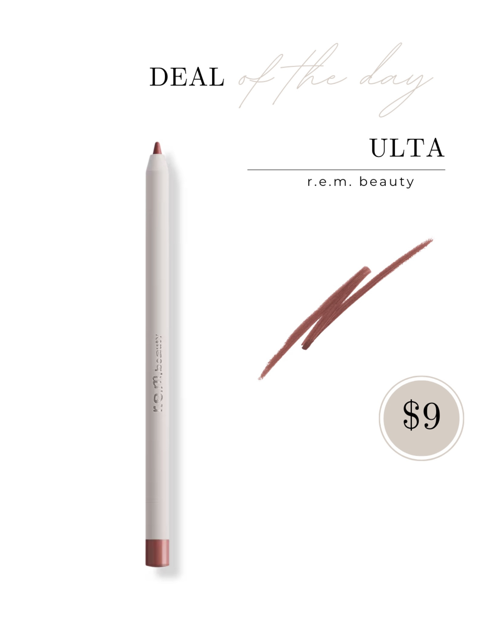 I’m currently obsessed with lip liners & these r.e.m. beauty lip liners would make a great addition to your pre-fall lip combos! 💋 50% off today only at the Ulta 21 Days of Beauty Sale! 🛍️ my purchase colors: eq and lyrics 

#LTKU #LTKBeauty #LTKSaleAlert