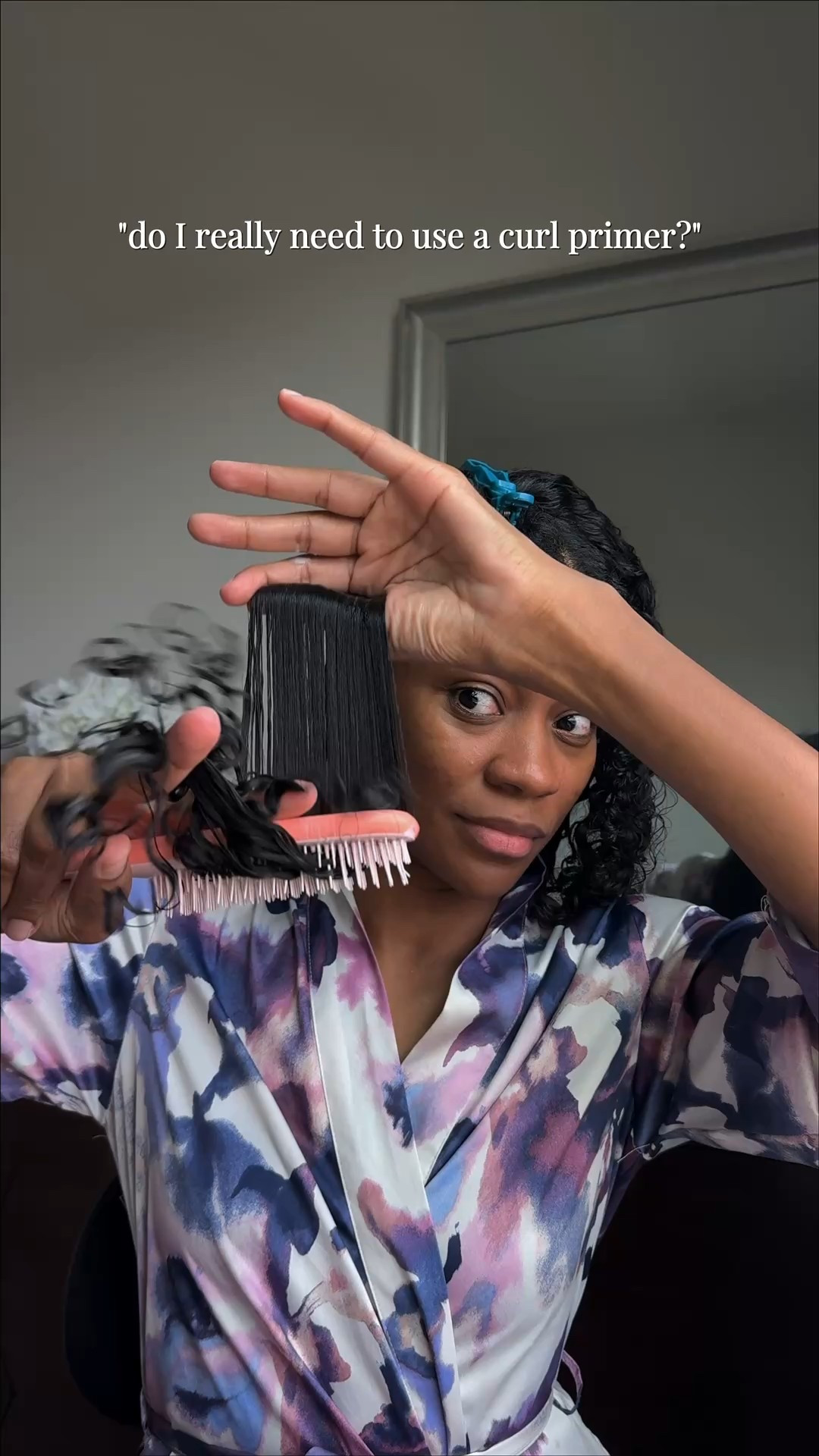 For frizz free, defined curls? Yes! Curl primers help to lay down those cuticle layers cutting back significantly on frizz! Trust me! 

curly hair, wash and go, naturally curly hair, curls 

#LTKBeauty #LTKgrwm #LTKselfcare