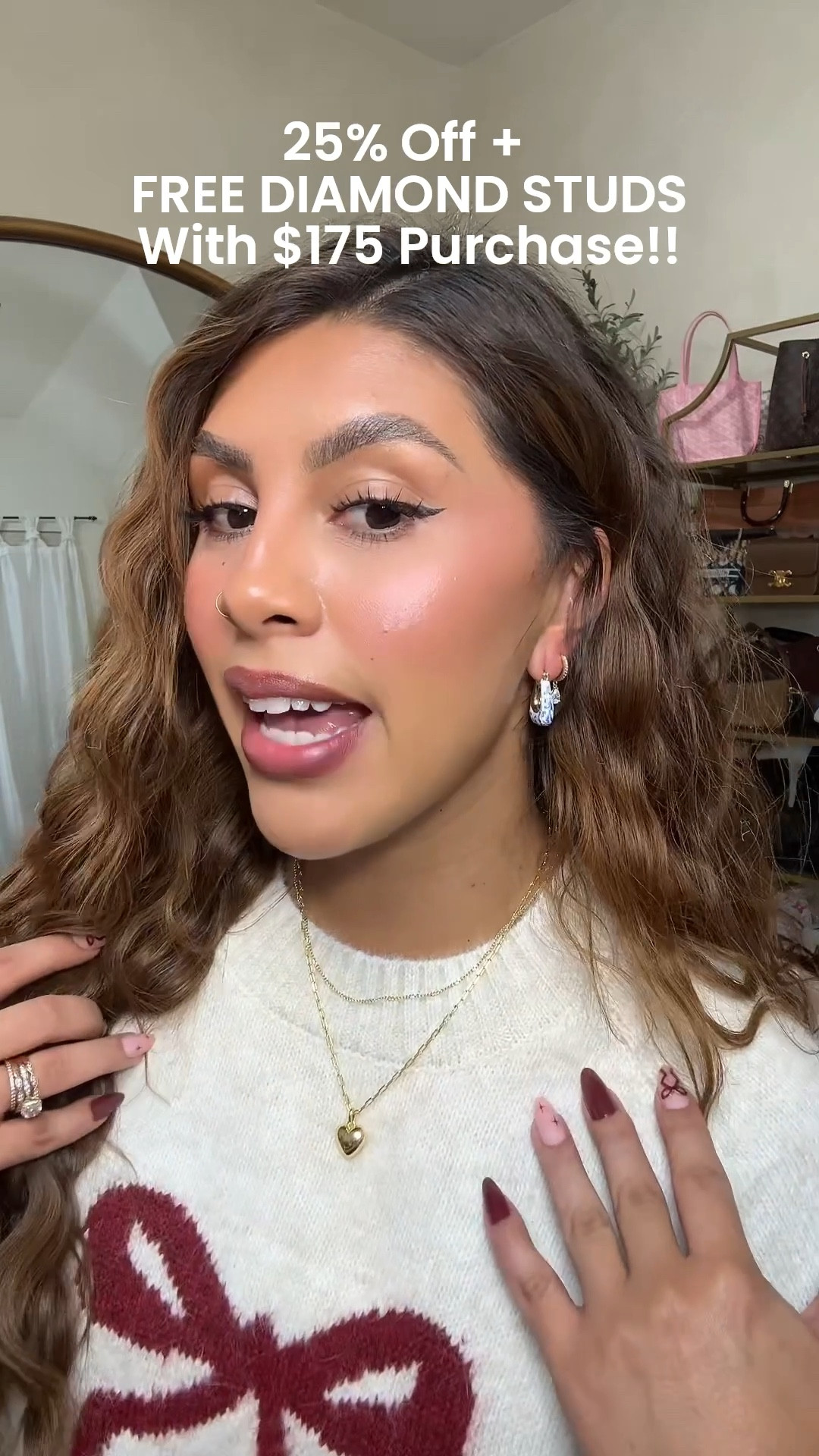 If you need a holiday gift idea… THIS. 🎁✨ @AnaLuisa has 25% off + 3 free diamond studs with a $175 purchase! I literally shower + sleep in mine and they still look new. Quality gold, no tarnish, and a 2-year warranty! #analuisa #analuisaambassador #bestdeals

#LTKHoliday #LTKSeasonal #LTKGiftGuide