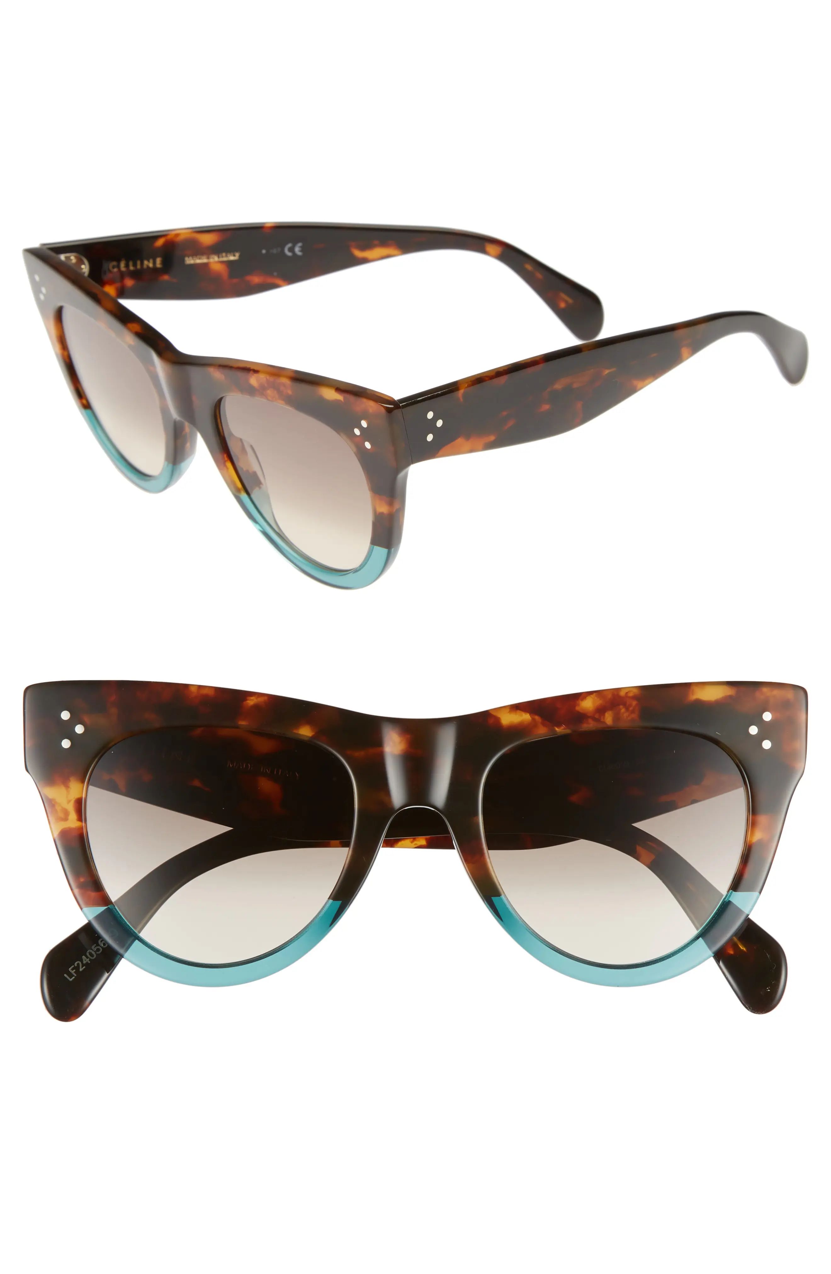 Céline 51mm Cat Eye Sunglasses | Nordstrom