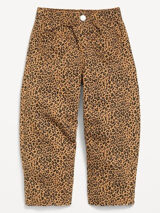 Super Baggy Barrel-Leg Jeans for Toddler Girls | Old Navy (US)