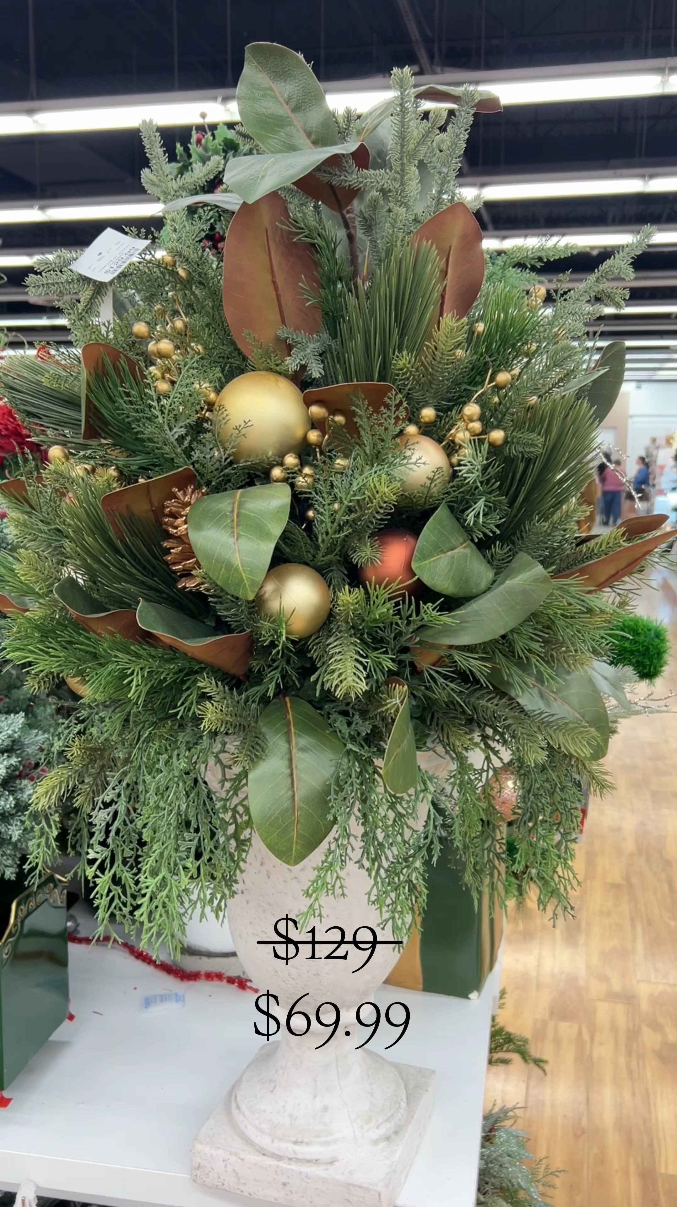 Great deal after Christmas. This porch pot is on clearance over 50% off. This is super tall, 40 inches. It's great decorations for the front porch with ornaments and faux plants. Last forever.




#LTKFindsUnder50 #LTKSaleAlert #LTKHome