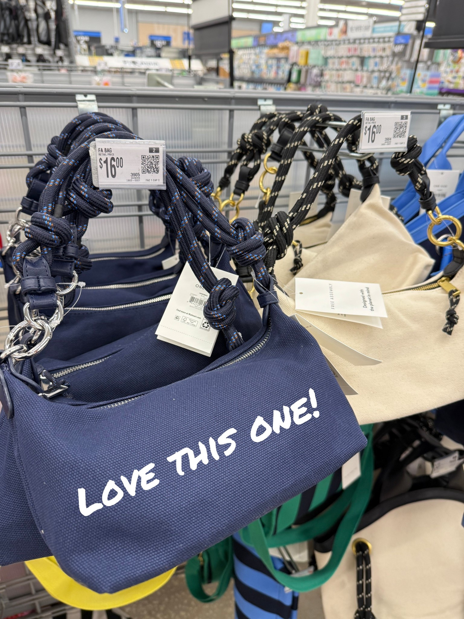 The handle on these bags are so cute! This purse from Walmart is the perfect size!

#LTKootd #LTKOver40 #LTKSeasonal