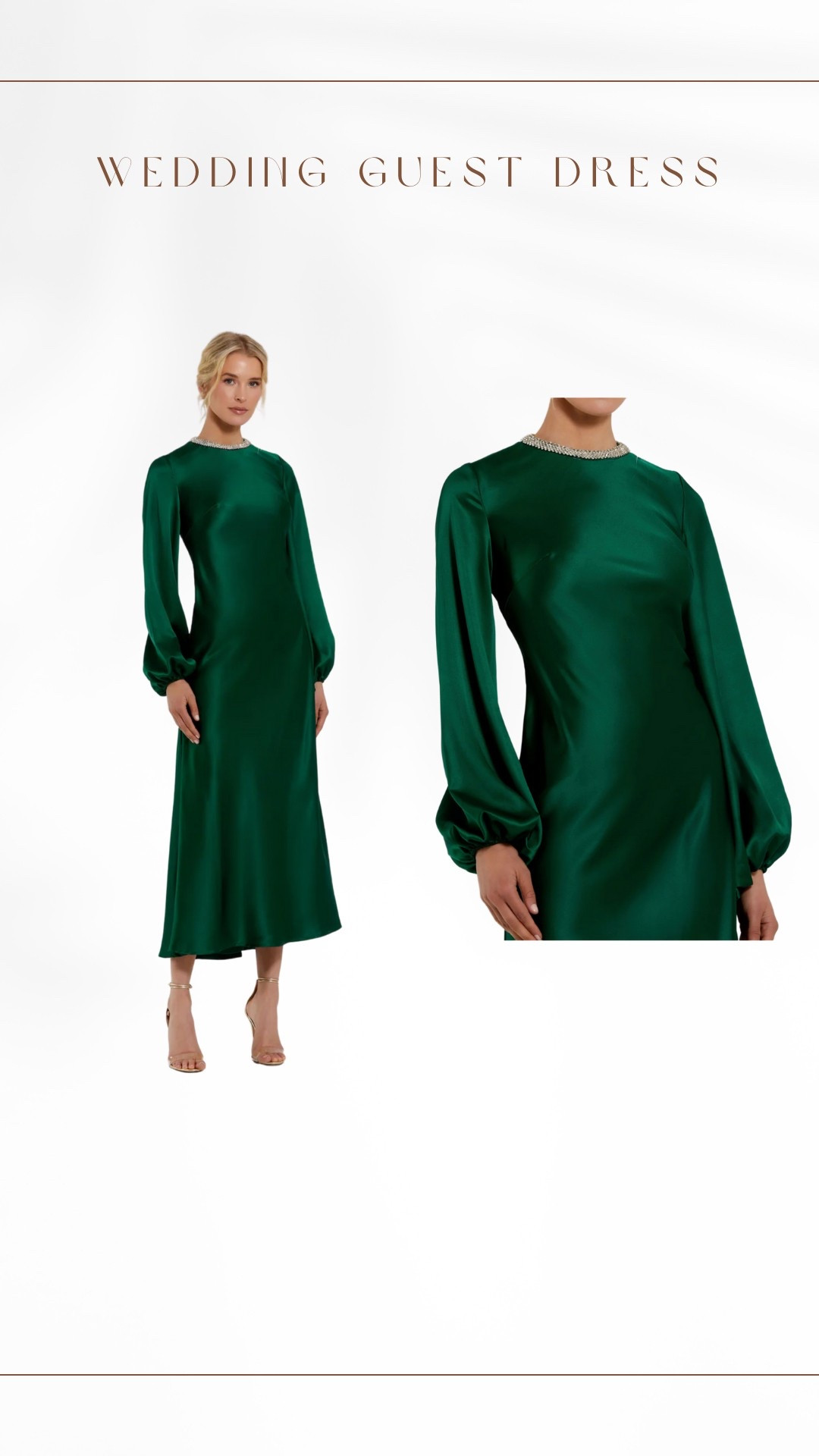 Wedding guest dress for spring and summer! This color is stunning!! 


#LTKPetite #LTKWedding #LTKStyleTip