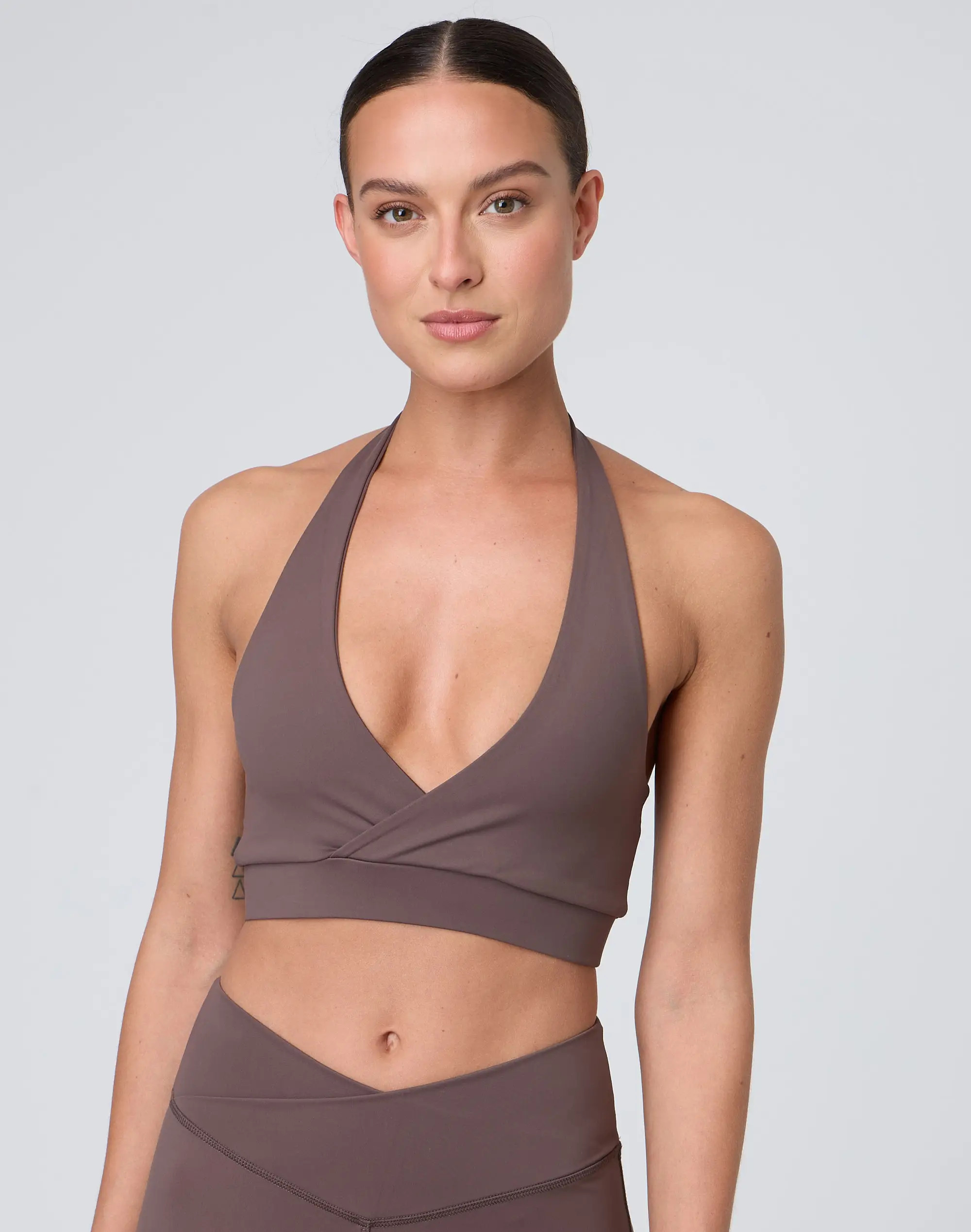 Active Crossover Halter Sports Bra | Glassons (Australia)