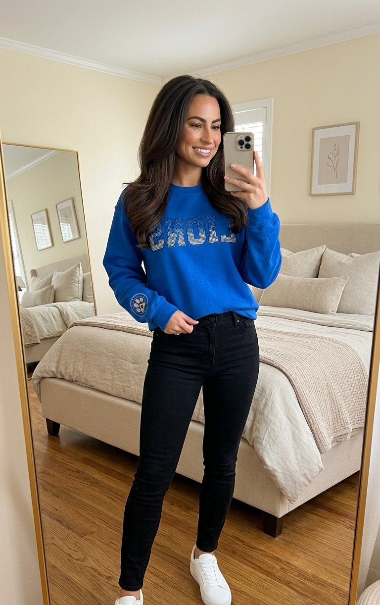 Detroit Lions game day outfit ideas 🦁💙🏈 Sharing cute Detroit Lions outfits and women’s Lions apparel for football season! Perfect for a Lions game at Ford Field, Detroit tailgates, watch parties, sports bars, and football Sundays. Mixing affordable Lions gear with everyday pieces for game day looks you’ll actually want to wear.

#DetroitLions #LionsGameDay #DetroitLionsOutfit #LionsOutfit #LionsApparel #DetroitLionsApparel #LionsFootball #OnePride #FordField #GameDayOutfit #FootballOutfit #NFLGameDay #NFLStyle #TailgateOutfit #FootballSunday #DetroitStyle #DetroitFashion #WomensNFLApparel #GameDayStyle #LTKStyle #LTKFinds
 

 