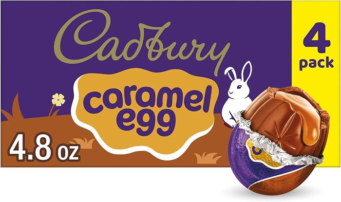 Cadbury Caramel Eggs, 4-count Box, 4.8-Ounce | Amazon (US)