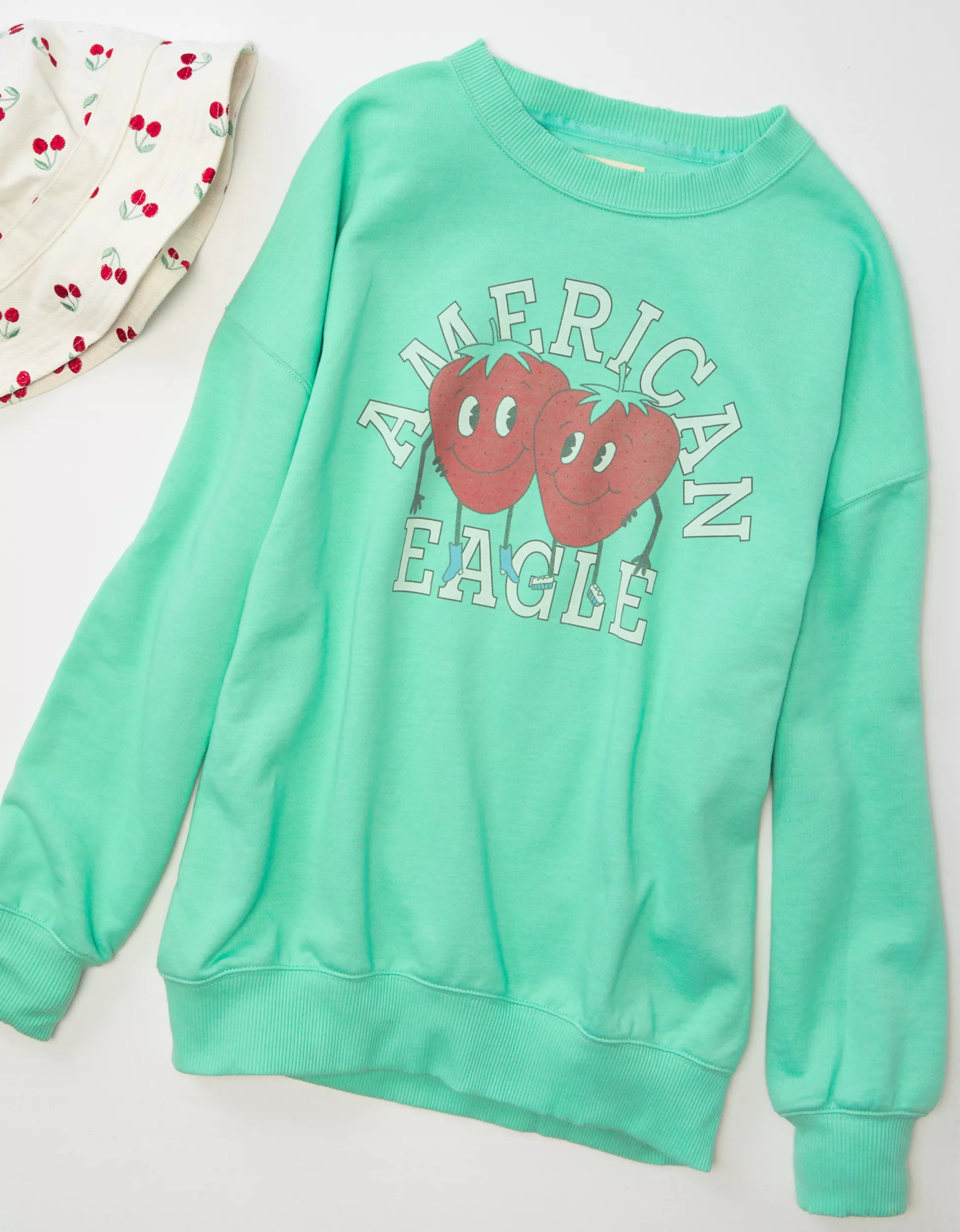 AE Oversized Graphic Sweatshirt | American Eagle Outfitters (US & CA)