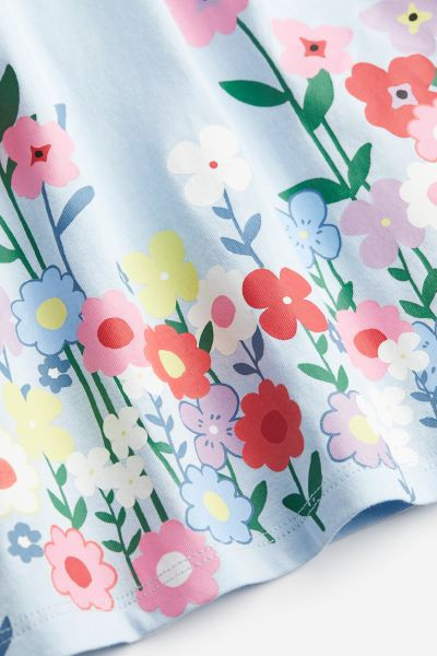 Patterned Cotton Dress | H&M (US + CA)