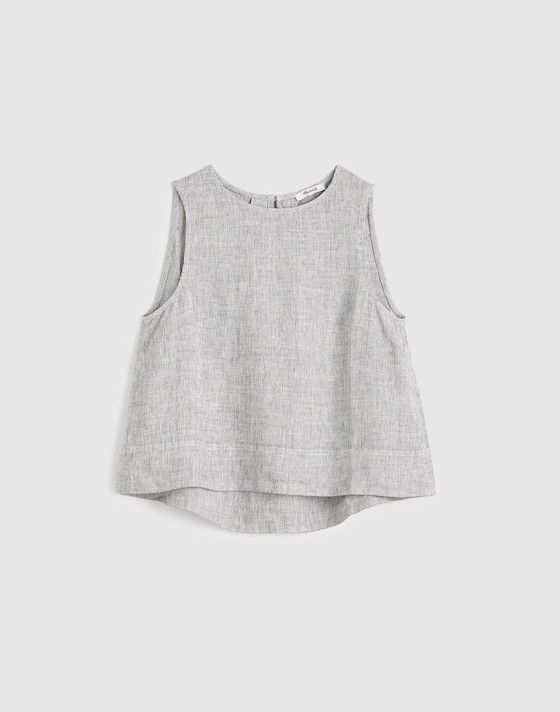 Shell Top in 100% Linen | Madewell