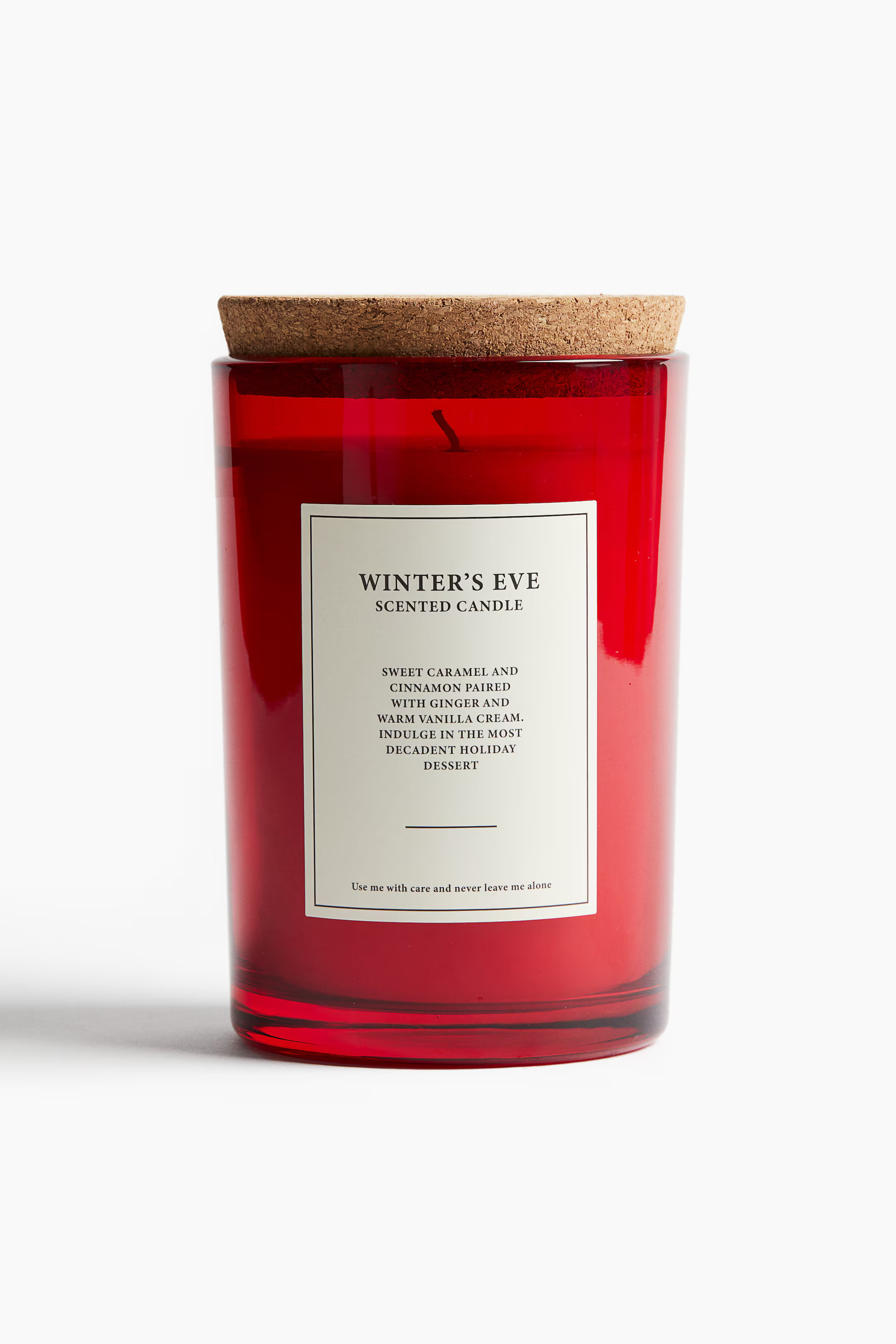 Große Duftkerze mit Korkdeckel | H&M (DE, AT, CH, NL, FI)