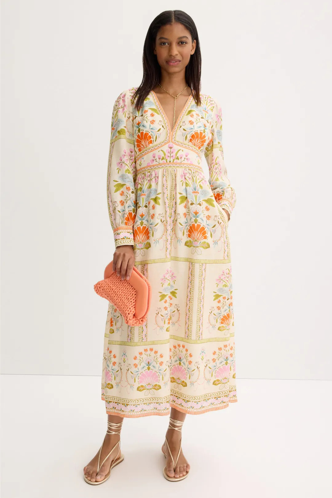 Caballero Perle Vintage Floral Dress | Rent the Runway