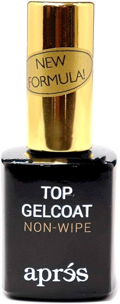 Apres Nail Non-Wipe Glossy Top Gelcoat | 15ml bottle | Amazon (US)