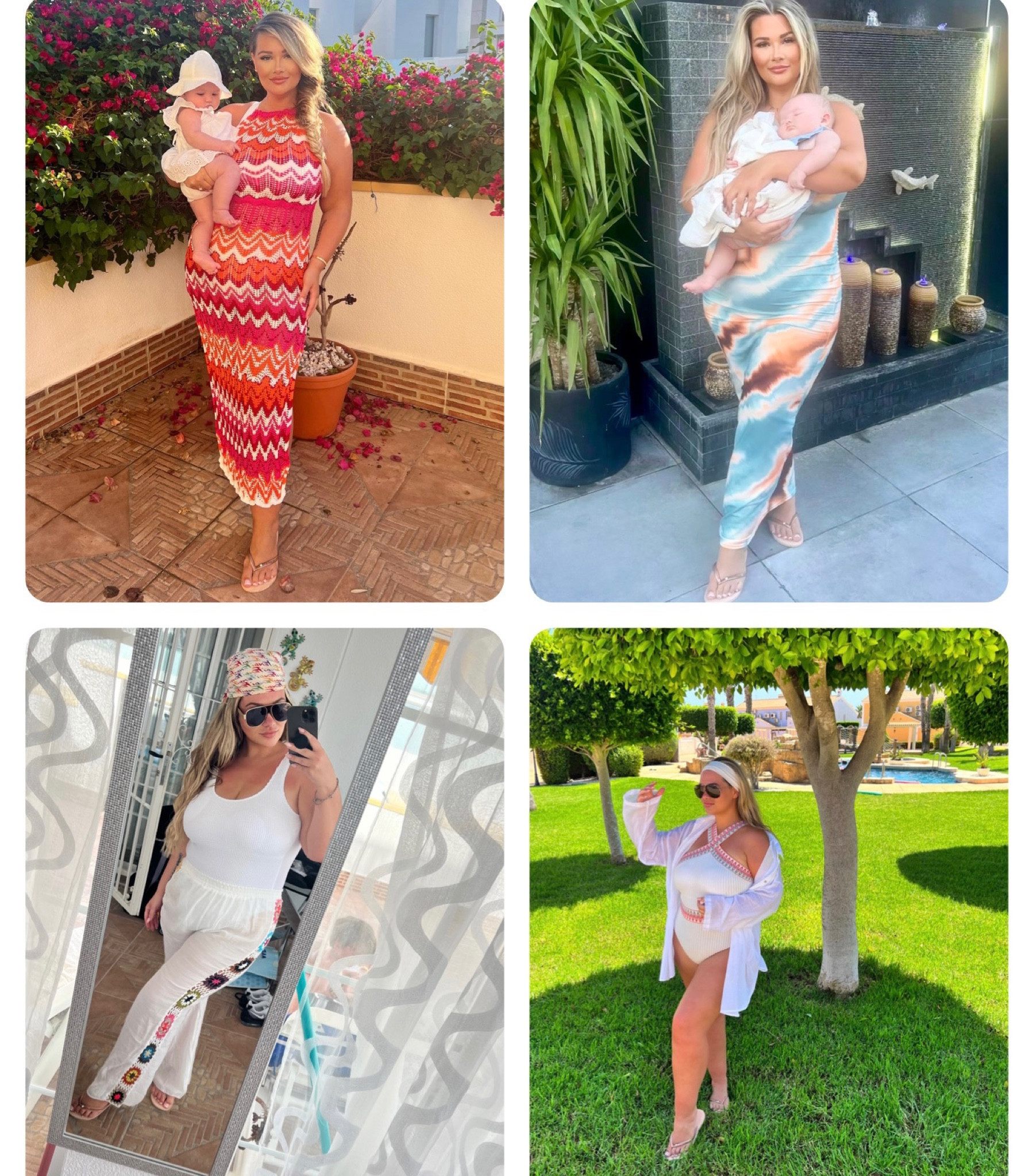 🌴☀️ HOLIDAY HAUL ☀️🌴

So many outfit requests from my holiday wardrobe, so happy shopping! 

My bag was a birthday present so is quite spenny and not something I would usually buy on a whim! However it was SO handy to have a big bag that went with all my outfits, as most of my bag consisted of baby stuff 😂 I have found a fab dupe though for only £16 🤍

#LTKeurope #LTKtravel #LTKSeasonal