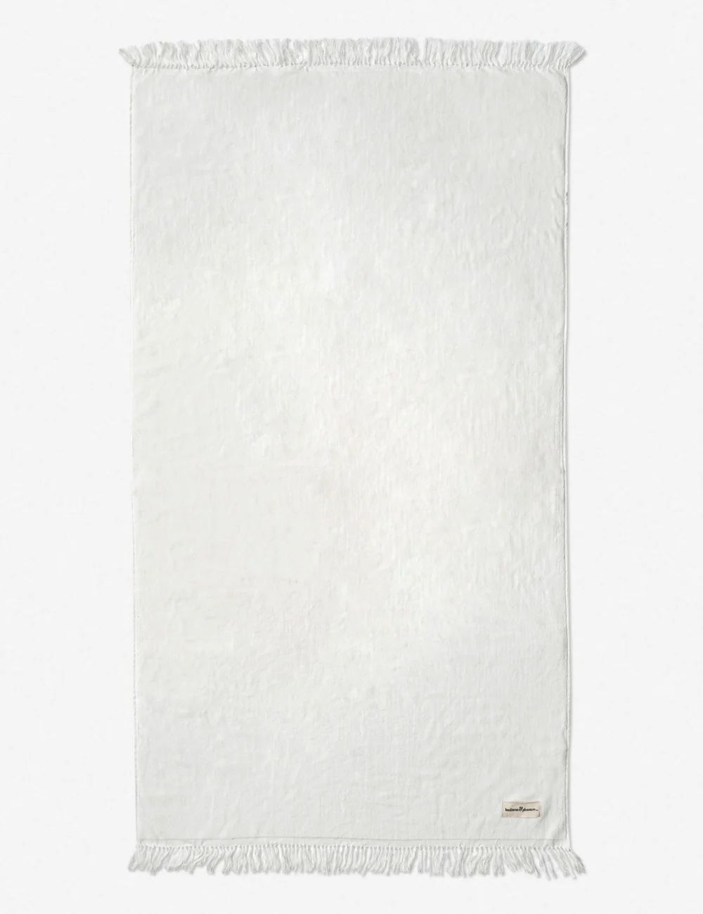 Beach Towel by Business & Pleasure Co., Antique White | Lulu and Georgia 