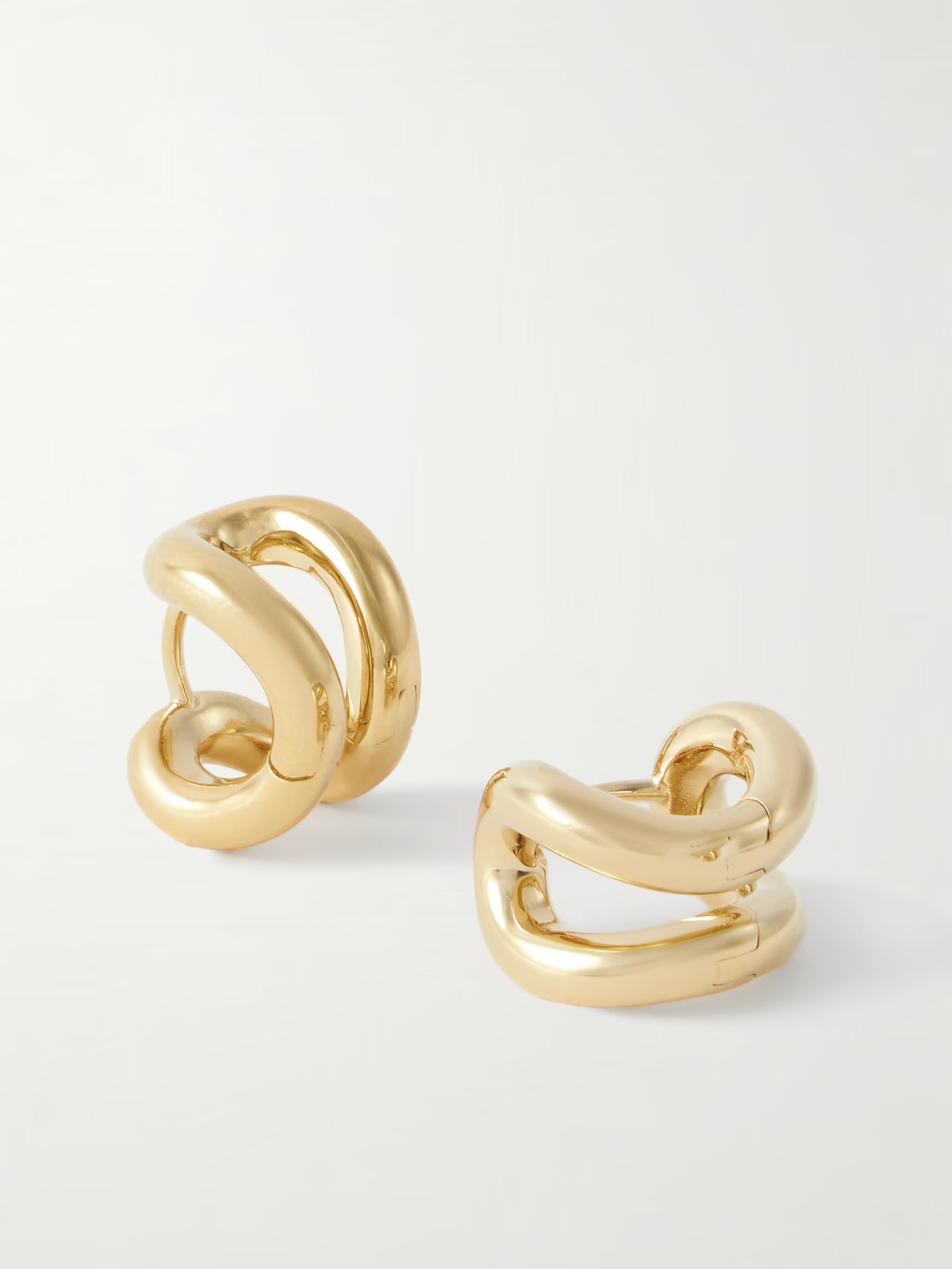 LIÉ STUDIO - The Asta Gold-plated Earrings - One size | NET-A-PORTER (US)