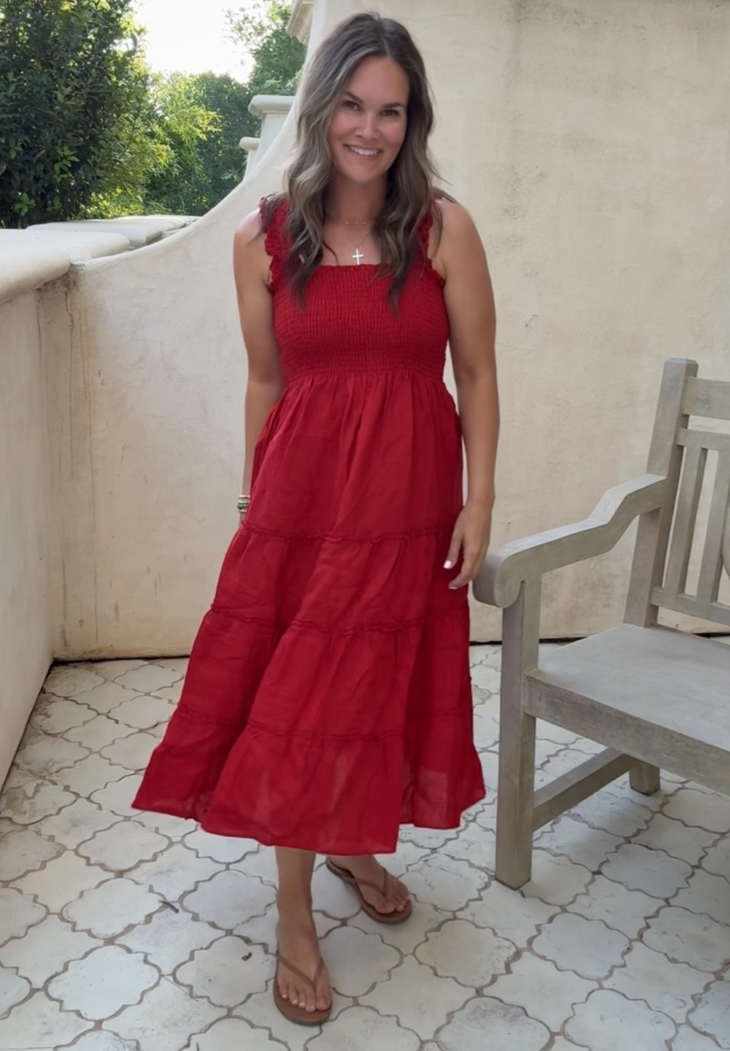 The perfect summer dress 🤍 So flattering, comfortable, and easy to throw on. Also so cute for all the patriotic holidays!

#LTKootd #LTKmomlife #LTKgrwm