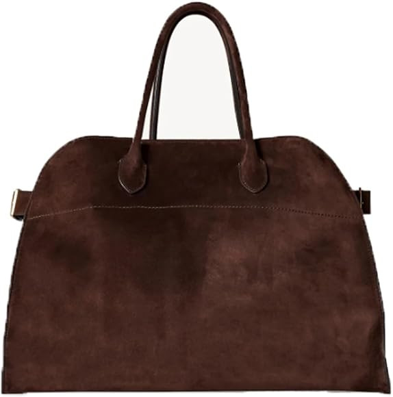 Tote Bag for Women, Soft Suede Satchels Bag, Fashion Vintage Top Handle Handbag, Large Capacity S... | Amazon (US)