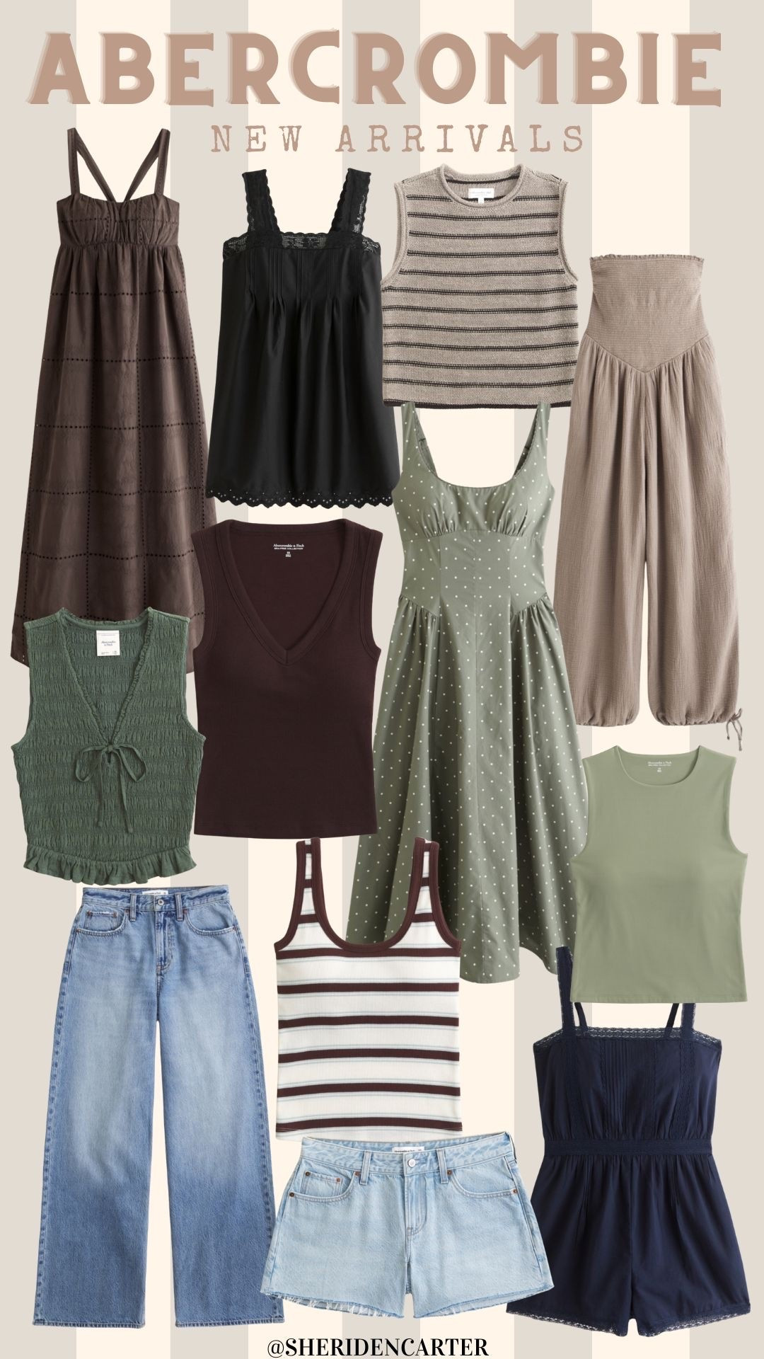 Abercrombie new arrivals! Love the earthy colors!