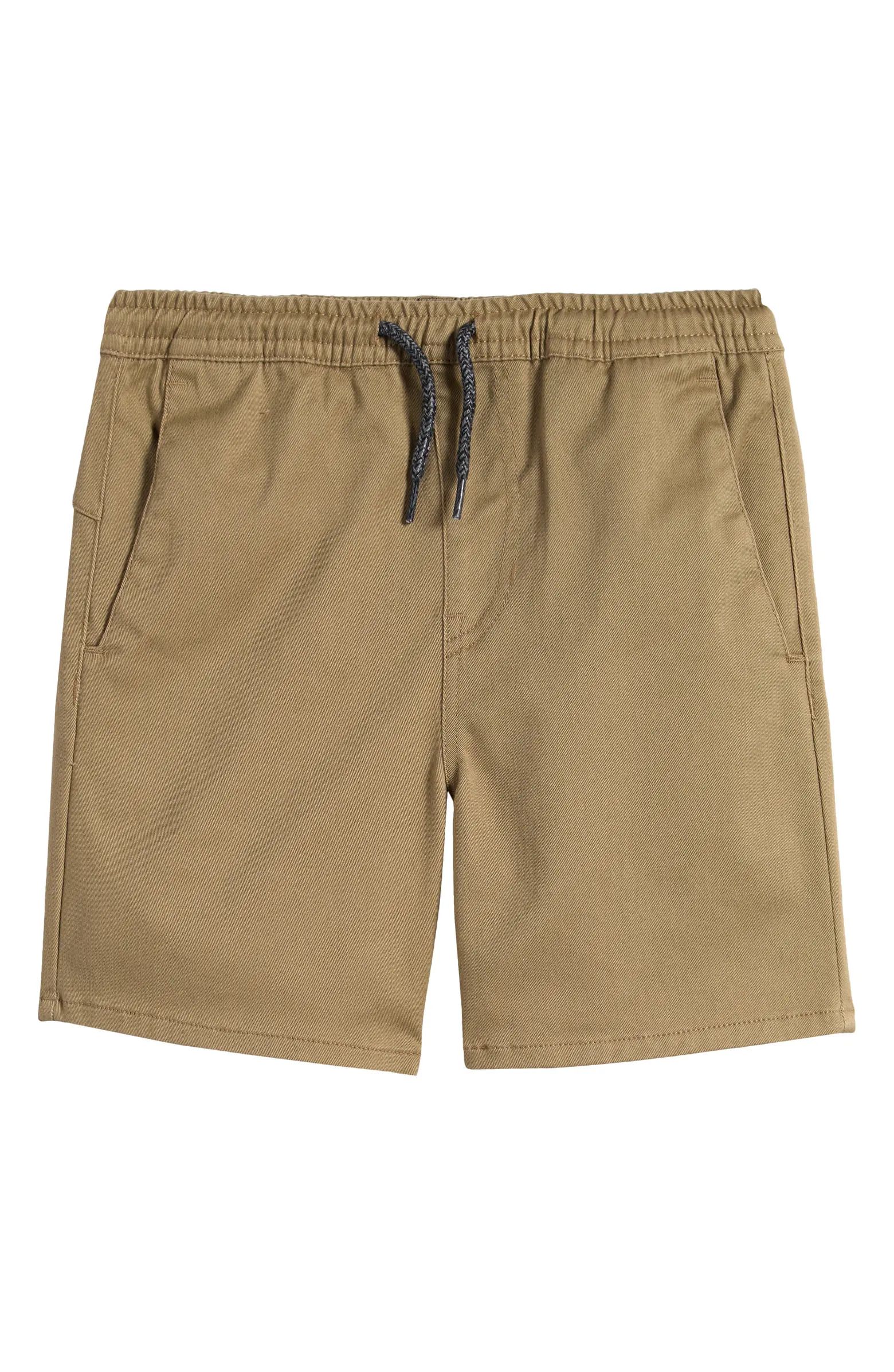 Kids' Stretch Twill Shorts | Nordstrom