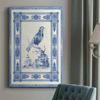 Toile De Jouy I On Canvas Graphic Art | Wayfair North America