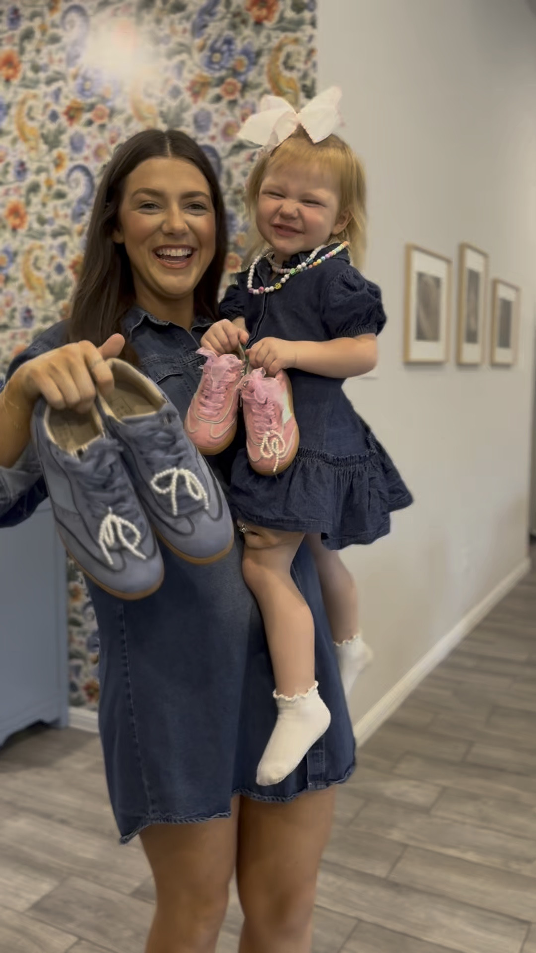 Just in time for Mothers Day! Now you can double the vision with @shushopshoes s Mommy + me collection- currently 30% off! I’m linking Millie’s and I’s styles plus more directly on my LTK! @shushopshoes #SHUSHOP #myshushop #ConfidentSteps #StyleHasNoAgeLimit 