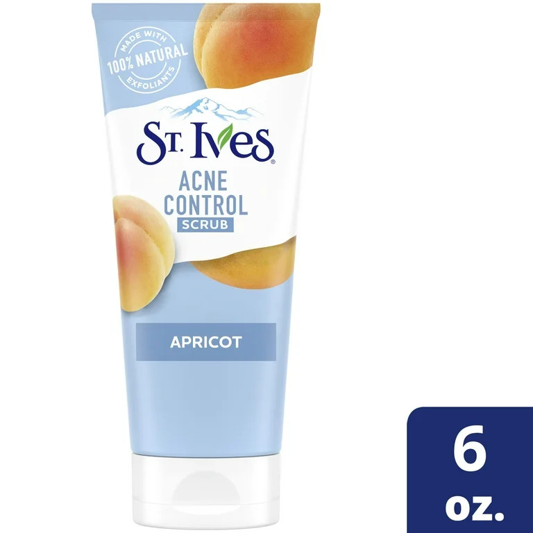 St. Ives Acne Control Apricot Face Scrub, 6 oz | Walmart (US)