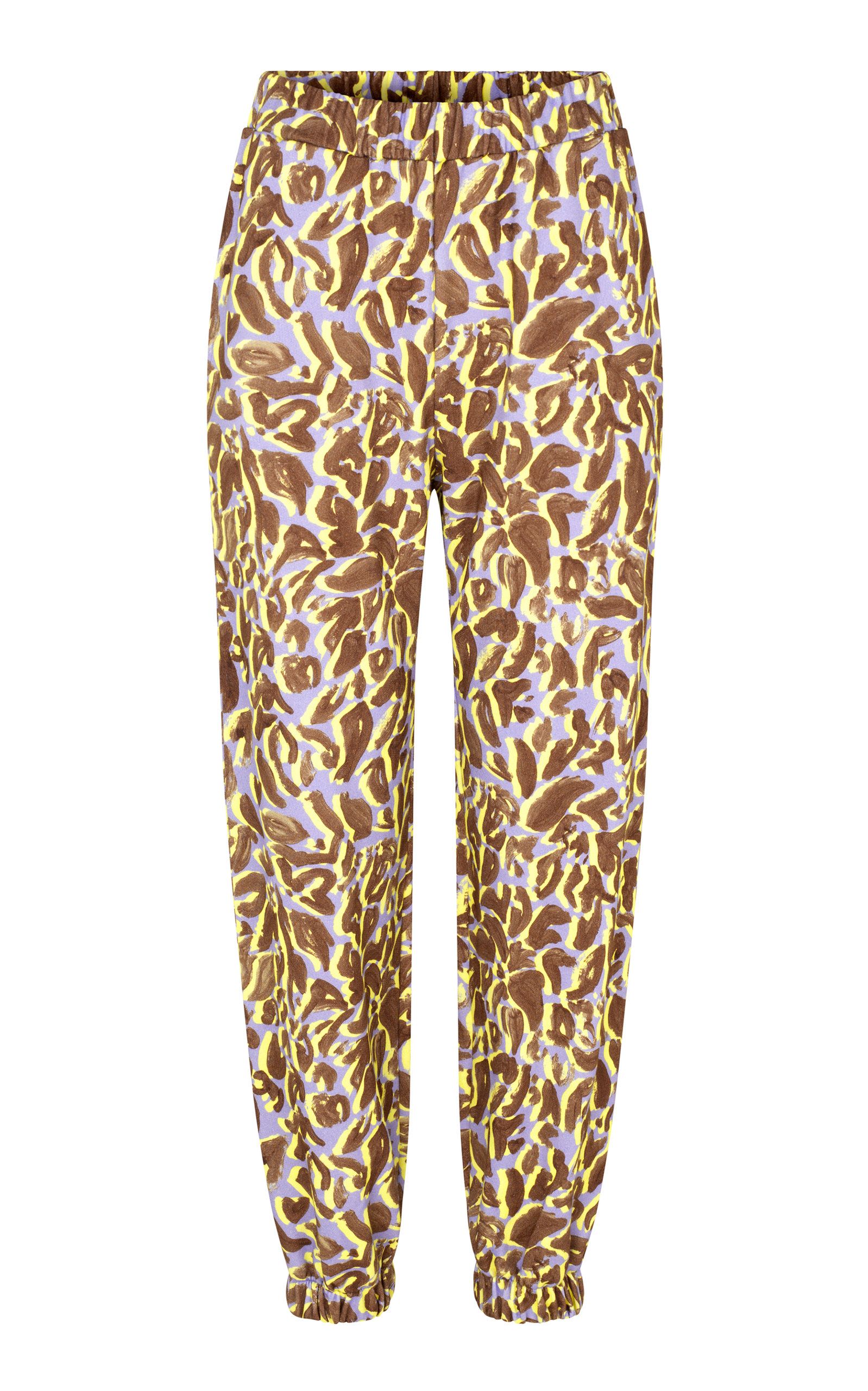 Stine Goya - Women's Zaza Printed Organic Cotton Sweatpants - Multi - Only At Moda Operandi | Moda Operandi (Global)