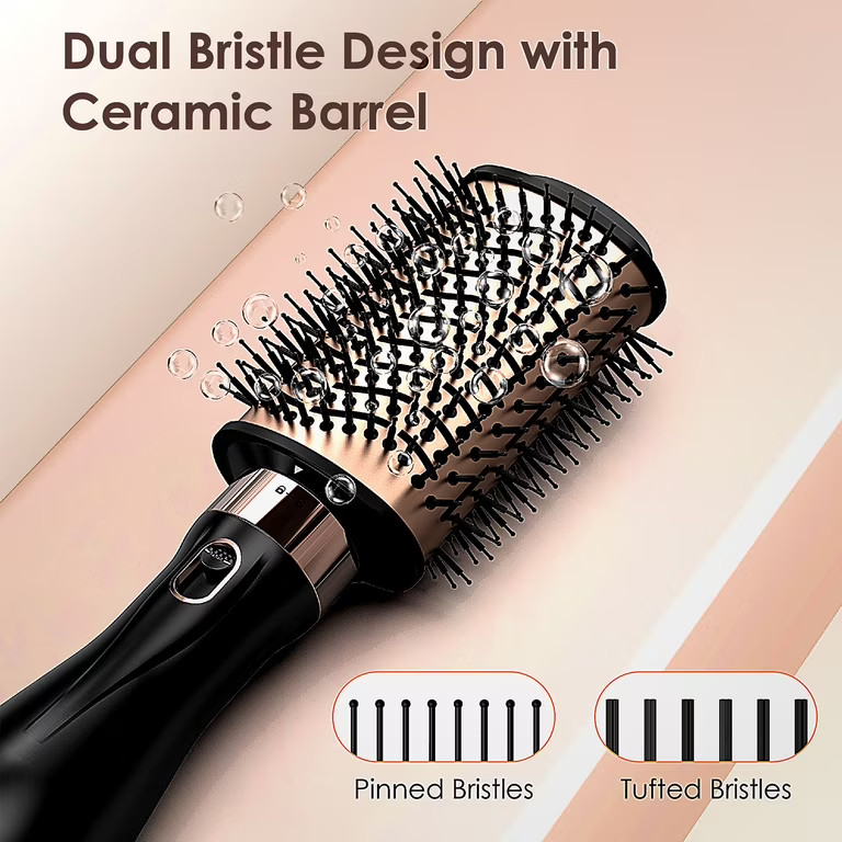 SKIMI Hair Dryer Brush, Hot Air Brush, Blow Dryer Brush Tool Set Straightener/Dryer/Curling Plast... | Walmart (US)