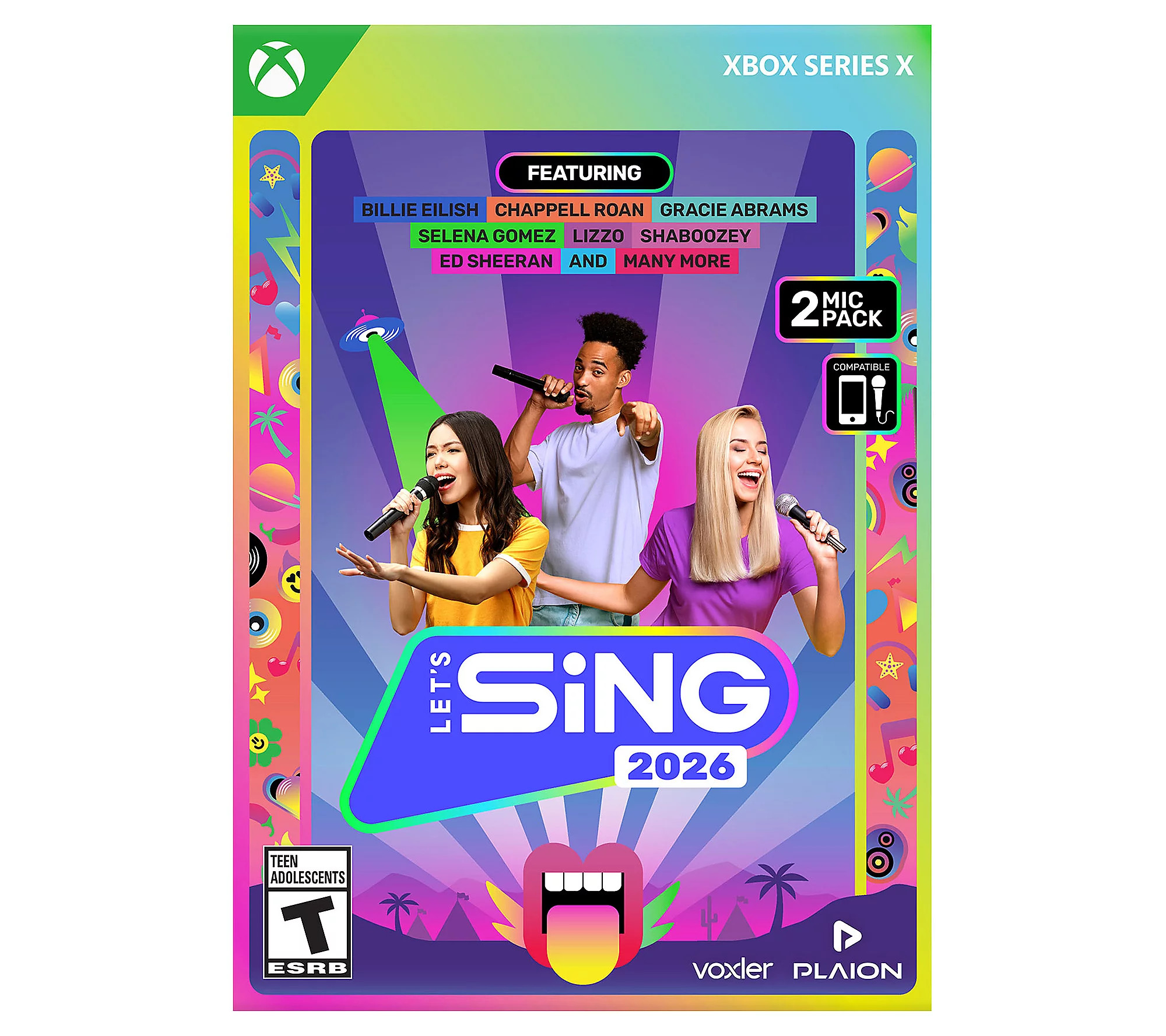 Let's Sing 2026 + 2 Mics - Xbox Series X | QVC
