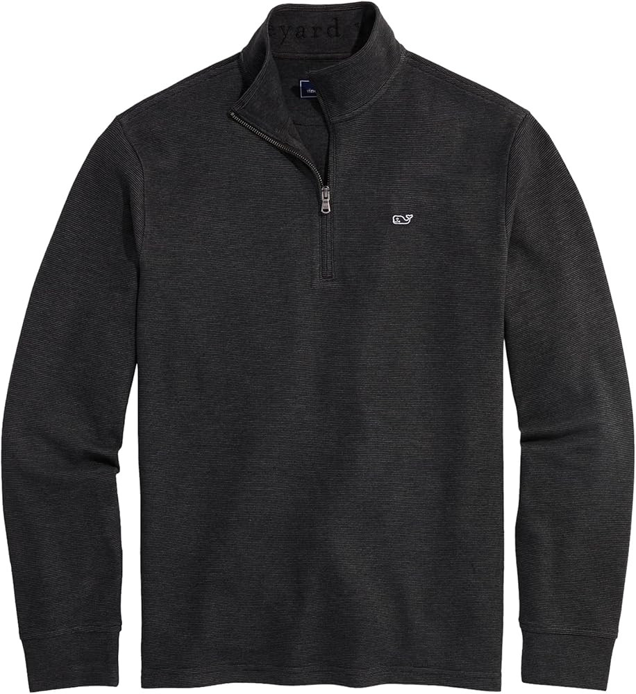 Vineyard Vines Men's Saltwater Quarter-Zip Pullover Sweater | Amazon (US)