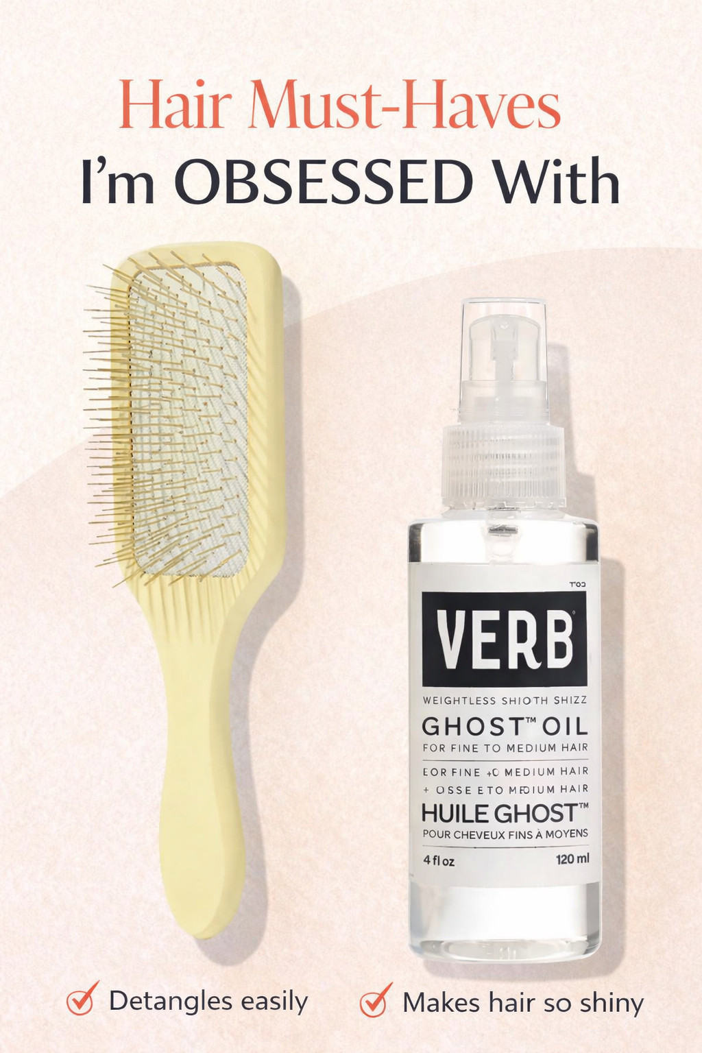 My Favorite Hair Must-Haves for Smooth, Shiny, Tangle-Free Hair
These are the two hair products I swear by for smooth, shiny hair. If you struggle with tangles, frizz, or dull hair, this combo is a game changer.

✨ Detangling Brush – Glides through knots without pulling or breakage. Perfect for wet or dry hair and makes brushing so much faster.

✨ VERB Ghost Oil – My secret to lightweight shine without greasy hair. It smooths frizz, adds gloss, and keeps hair soft all day.

I use this combo after every shower and my hair has never looked healthier. If you want salon-level shine at home, you need these in your routine.

Tap the link to shop my favorite haircare essentials 🤍

#hairmusthaves #haircarefavorites #healthyhairtips #verbghostoil #hairroutine #shinyhair #frizzfreehair #beautyfinds #ltkitbeauty #haircareessentials #finehairtips #beautyroutine 

 