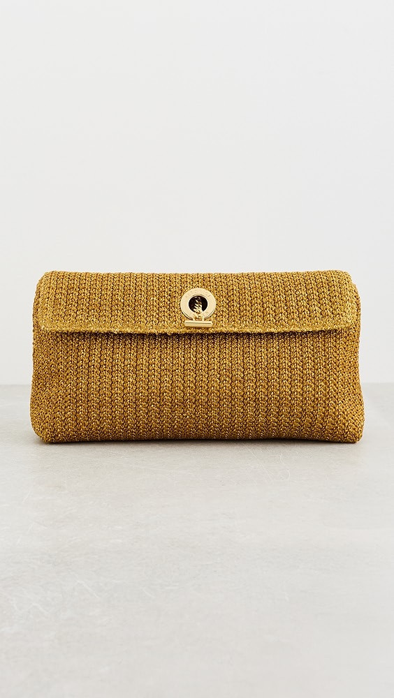 Veronica Beard Raffia Anchor Clutch | Shopbop | Shopbop