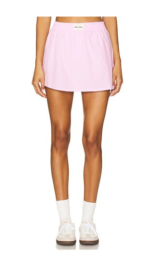 Boxer Skirt in Peony | Revolve Clothing (Global)