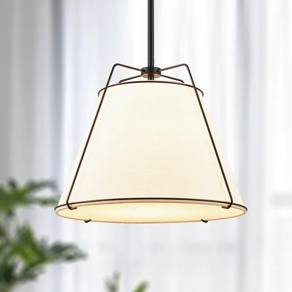 Jaylien 15" Chandelier In Brushed Brass | Wayfair North America